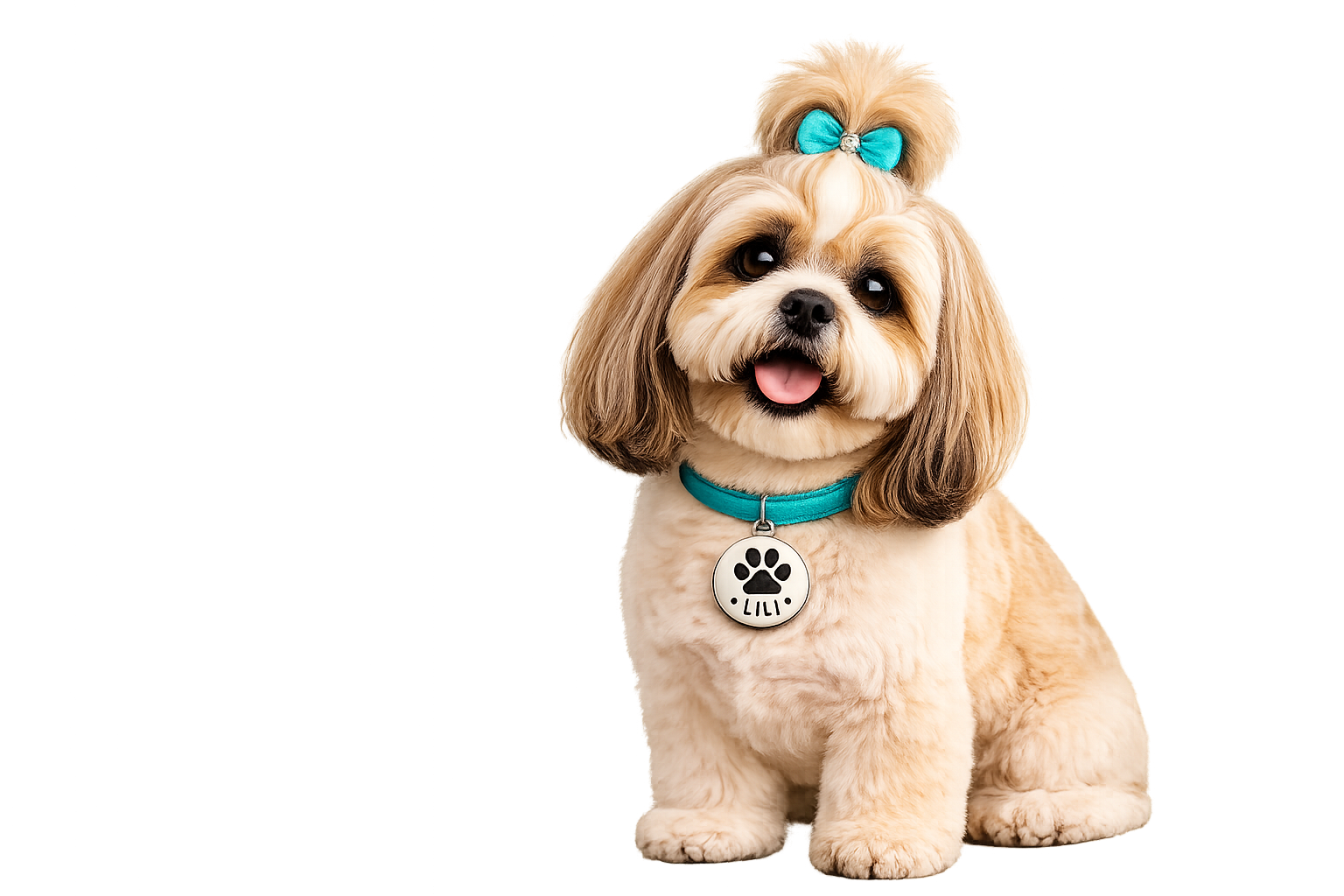 Perrito acicalado